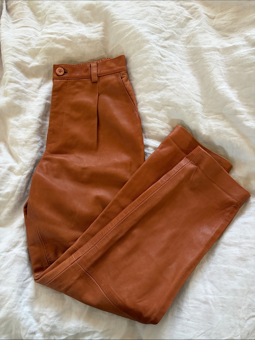 Leather pants